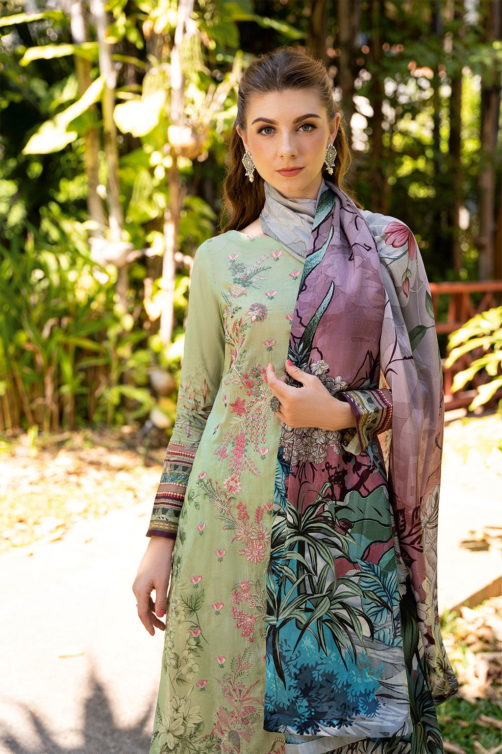Ramsha | Ghazal Luxury Lawn | G-304 - Saira Saqlain