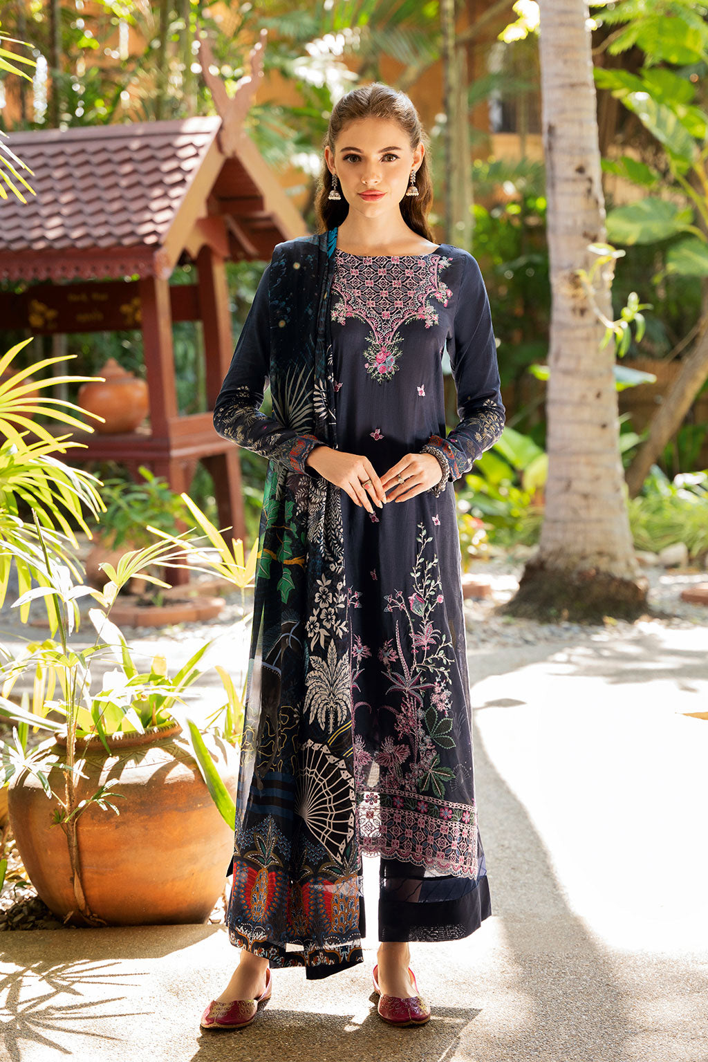 Ramsha | Ghazal Luxury Lawn | - Saira Saqlain