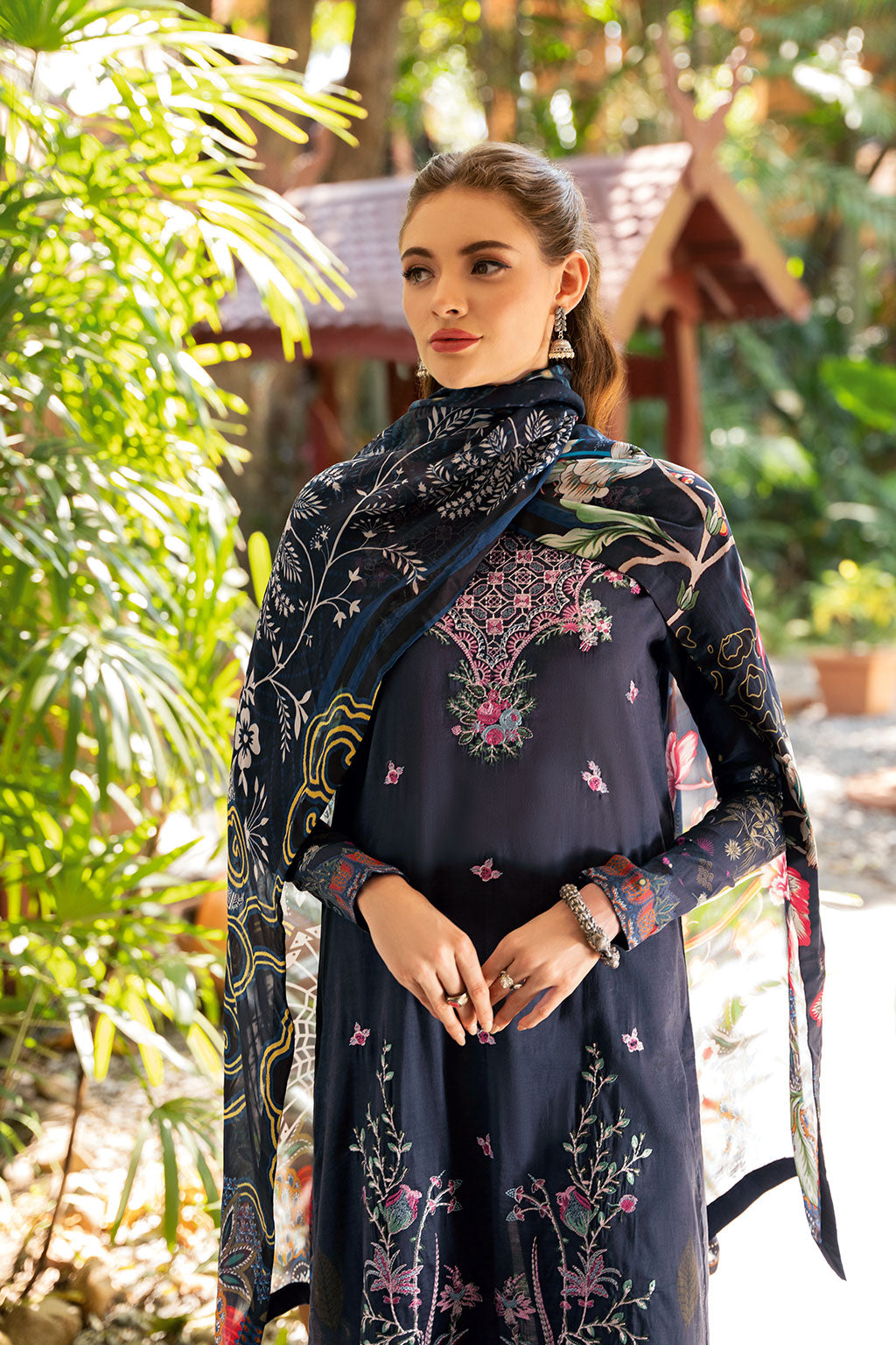 Ramsha | Ghazal Luxury Lawn | - Saira Saqlain
