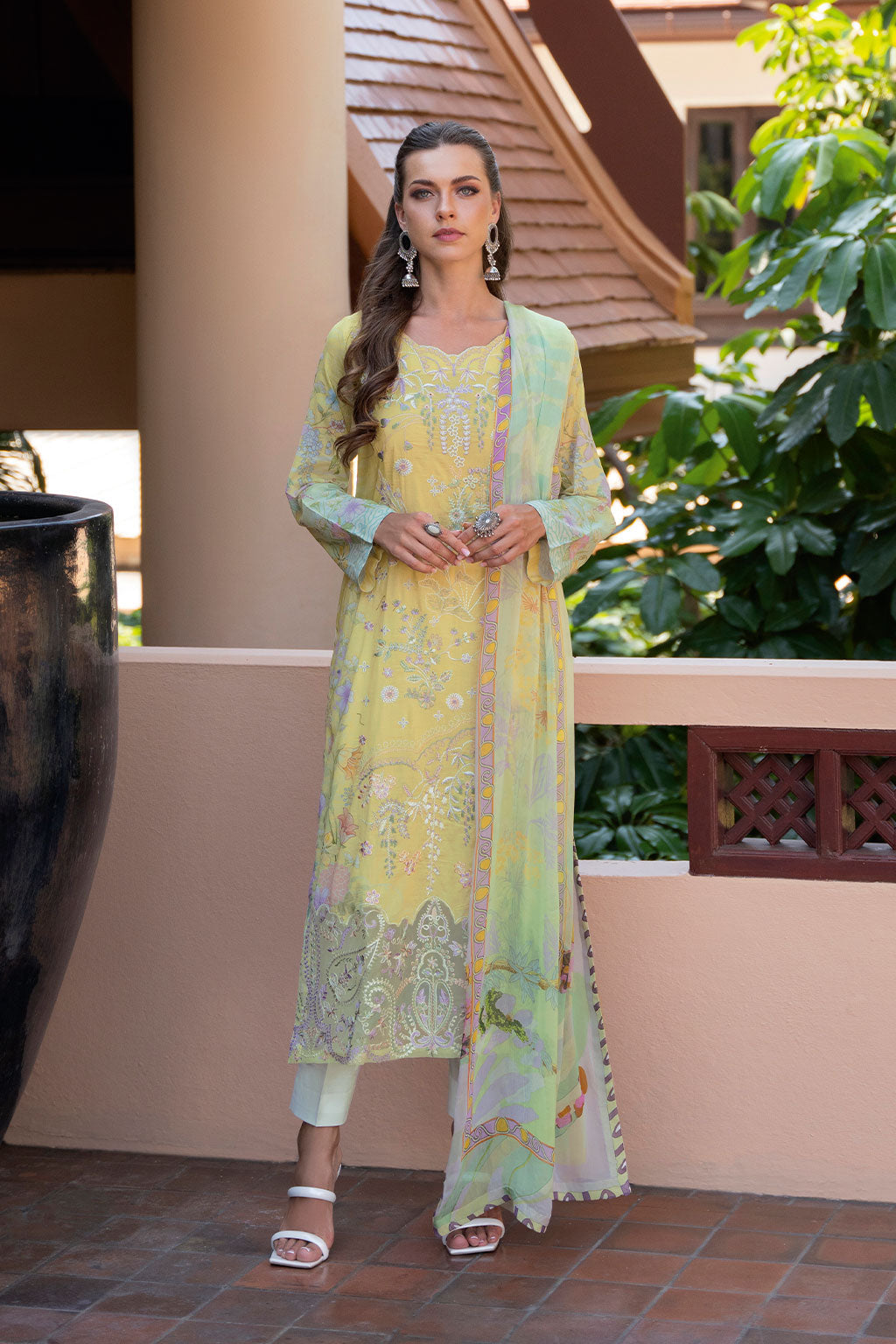 Ramsha | Ghazal Luxury Lawn | G-308 - Saira Saqlain