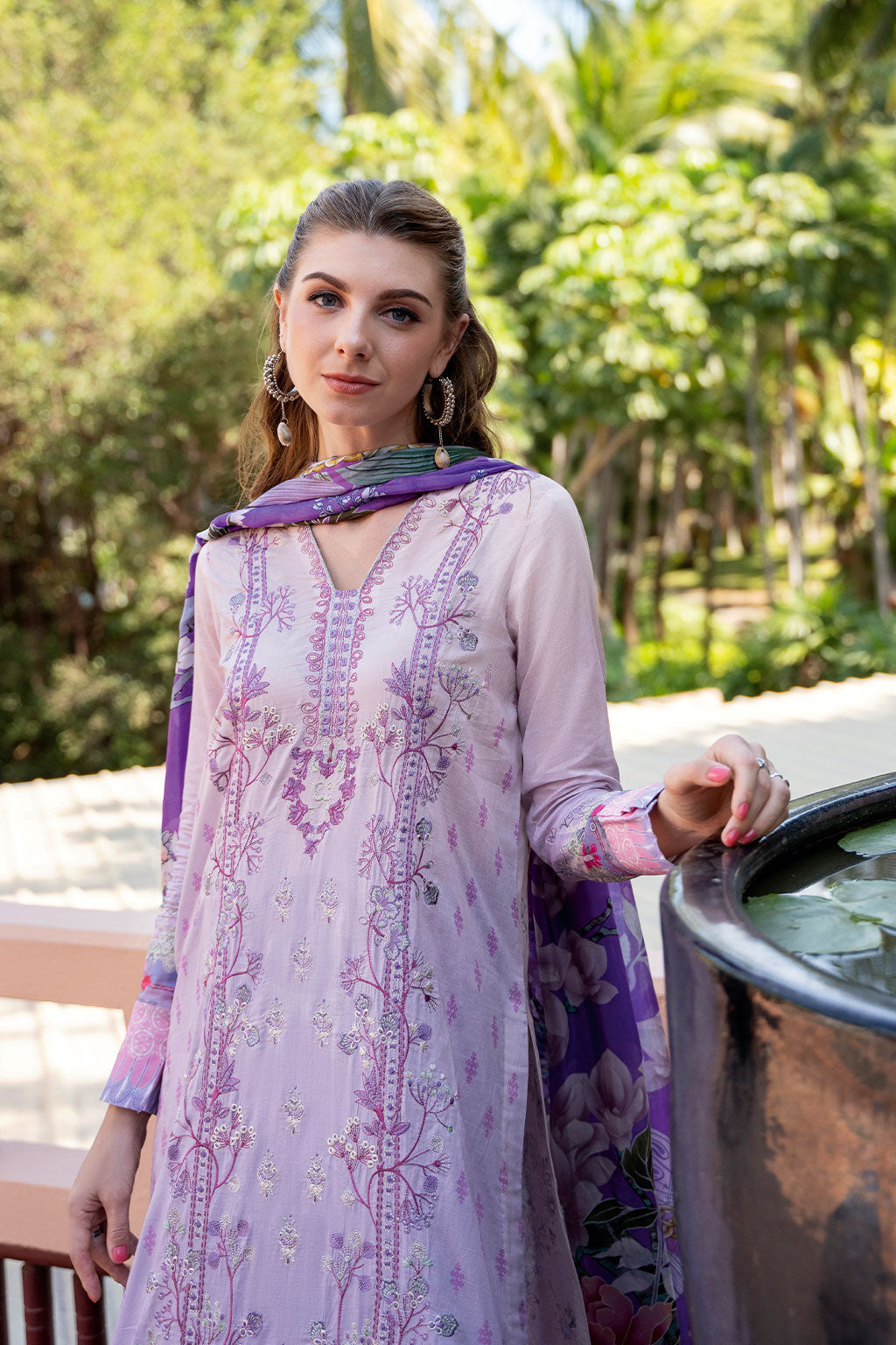 Ramsha | Ghazal Luxury Lawn | G-310 - Saira Saqlain