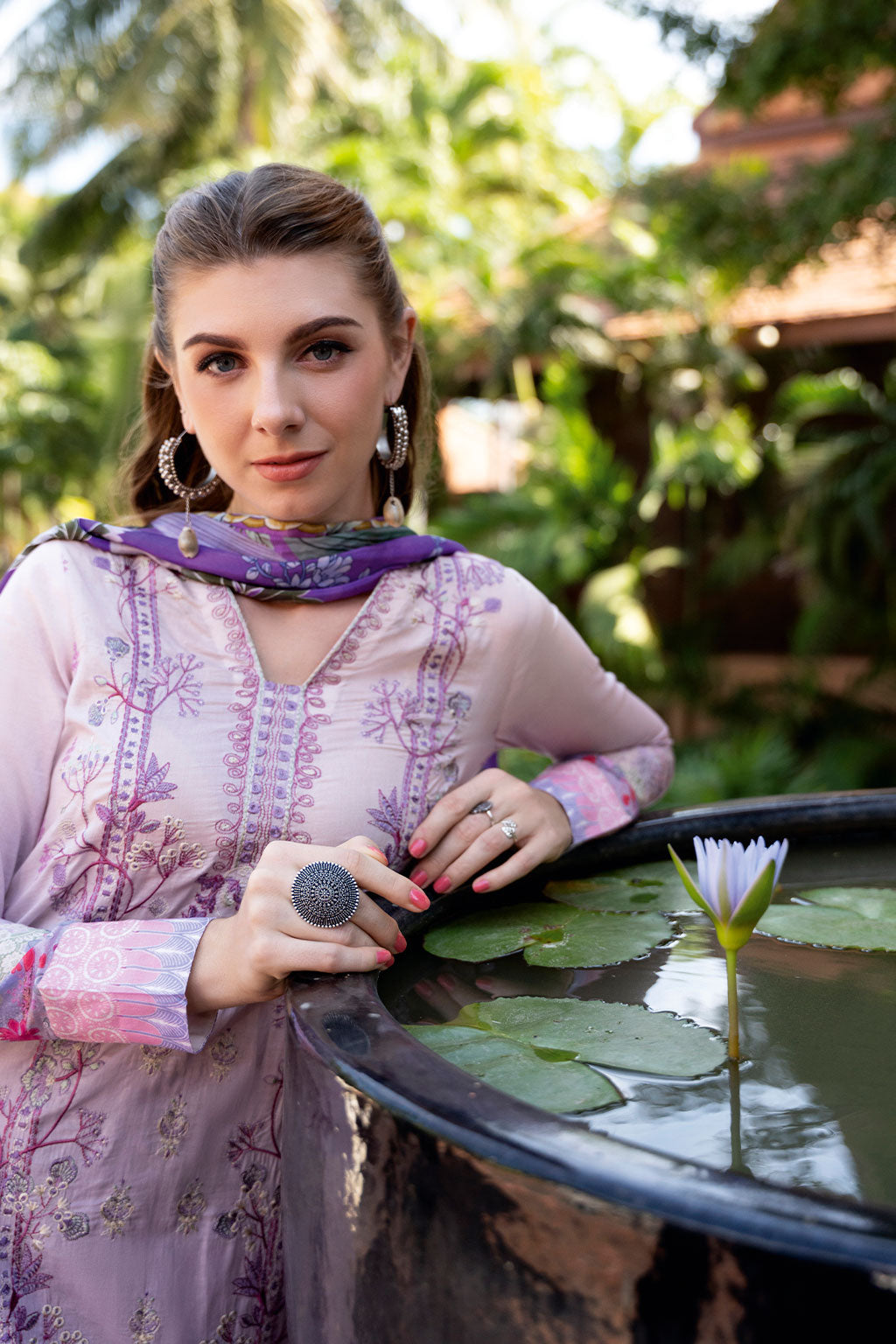 Ramsha | Ghazal Luxury Lawn | G-310 - Saira Saqlain