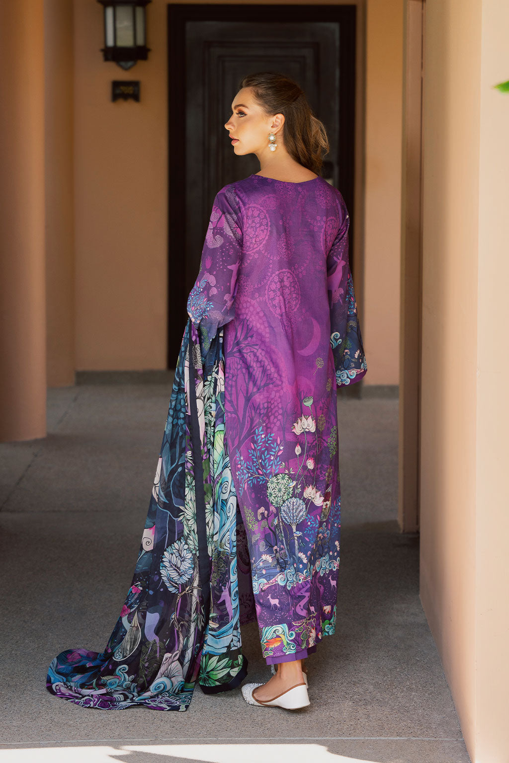 Ramsha | Ghazal Luxury Lawn | G-305 - Saira Saqlain