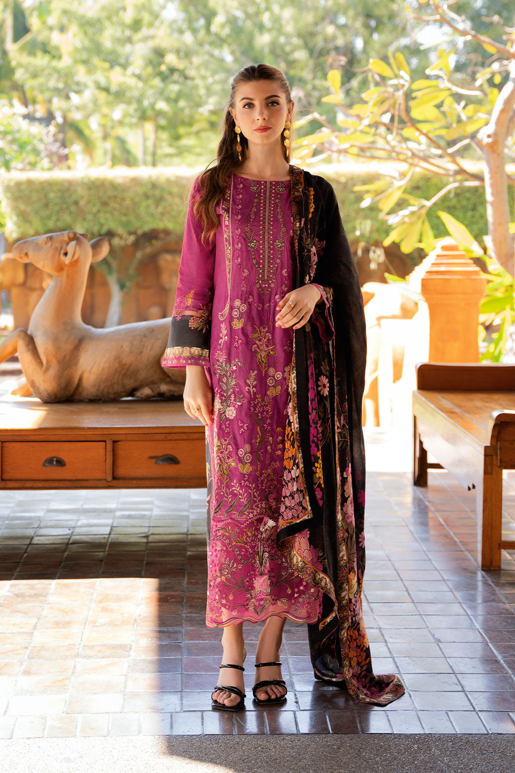Ramsha | Ghazal Luxury Lawn | G-311 - Saira Saqlain