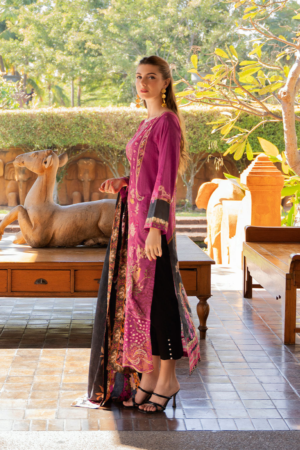 Ramsha | Ghazal Luxury Lawn | G-311 - Saira Saqlain