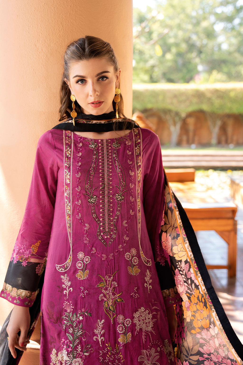 Ramsha | Ghazal Luxury Lawn | G-311 - Saira Saqlain
