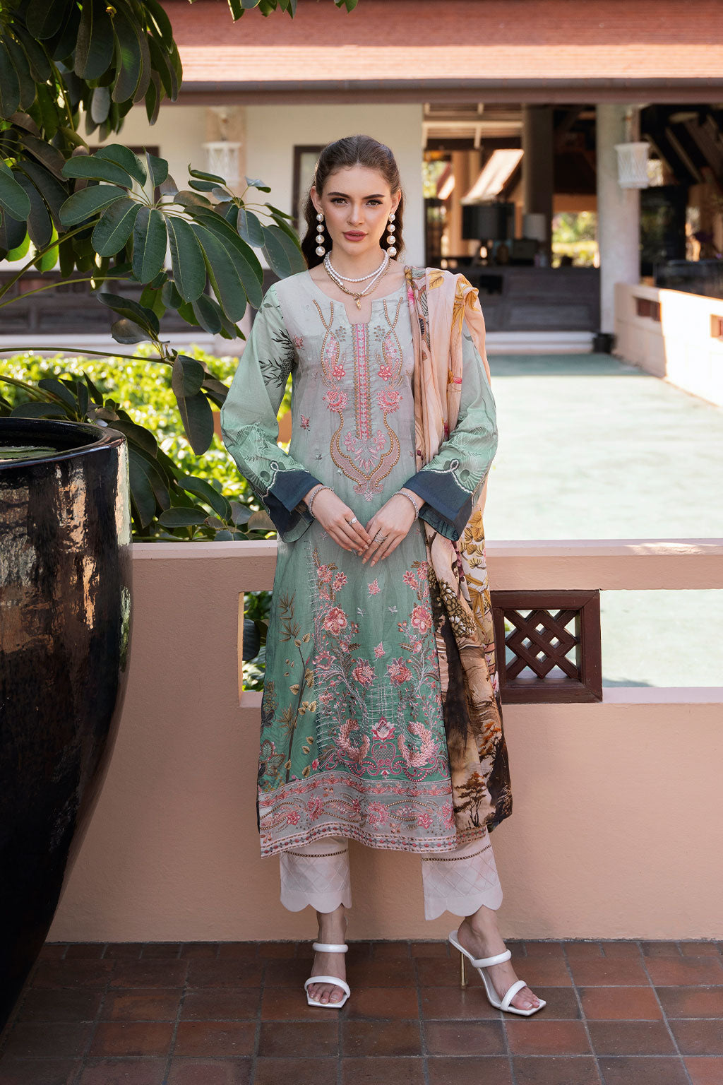 Ramsha | Ghazal Luxury Lawn | G-312 - Saira Saqlain