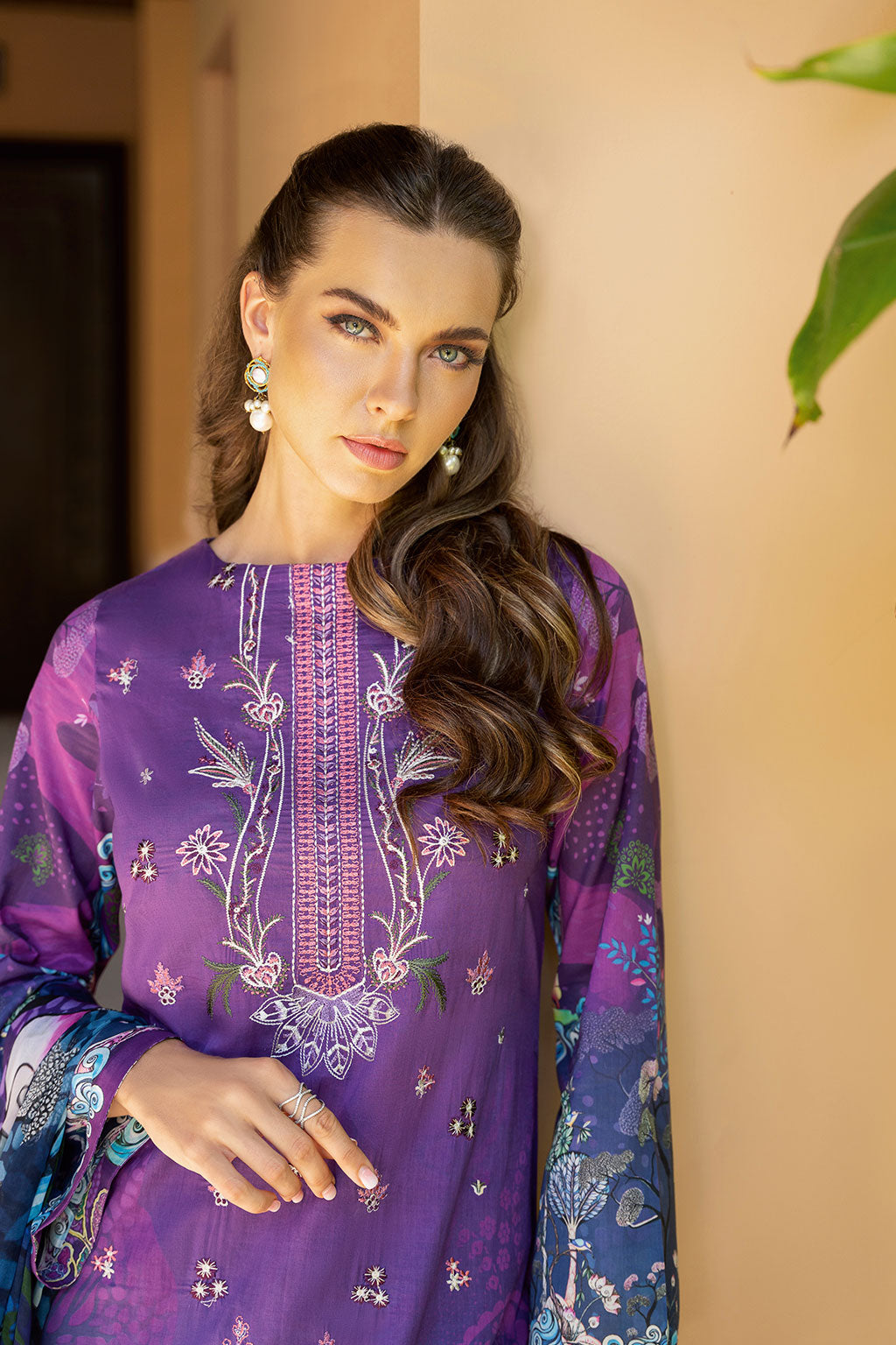 Ramsha | Ghazal Luxury Lawn | G-305 - Saira Saqlain