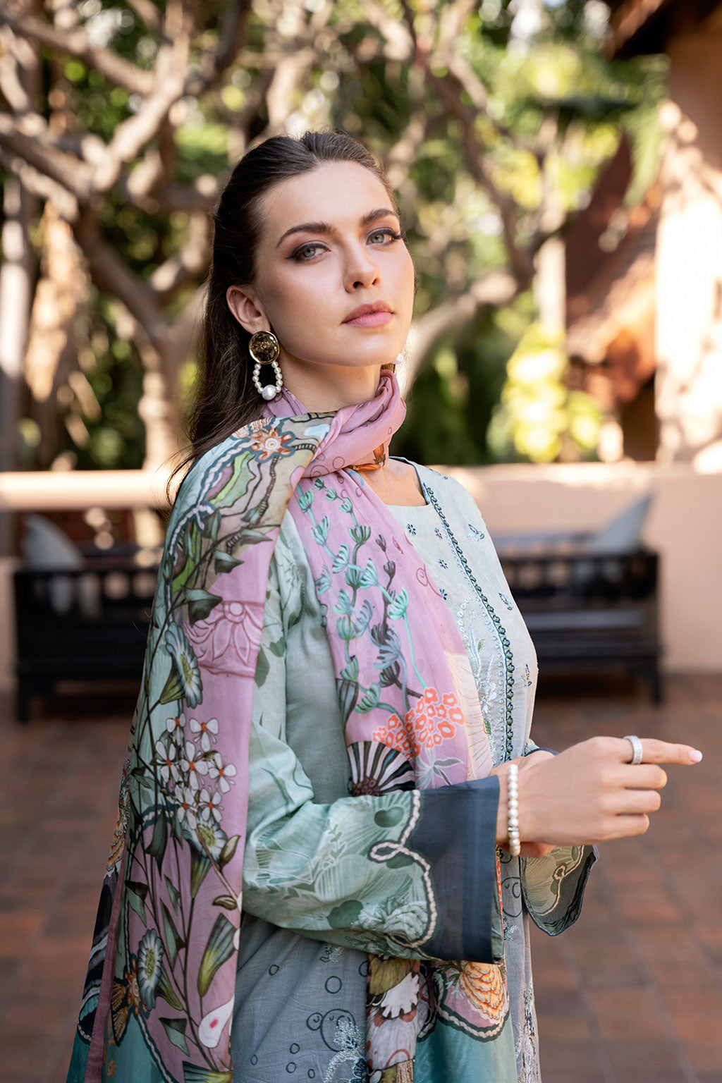 Ramsha | Ghazal Luxury Lawn | G-306 - Saira Saqlain