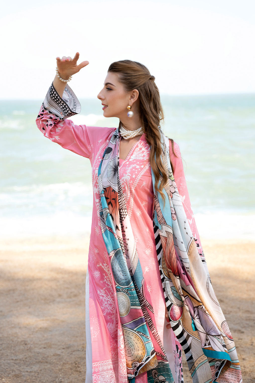 Ramsha | Ghazal Luxury Lawn | G-307 - Saira Saqlain