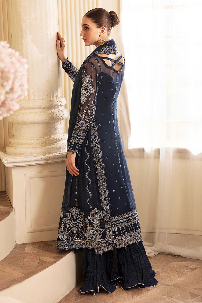 Gulaal | Embroidered Chiffon 24 | Evara - Saira Saqlain