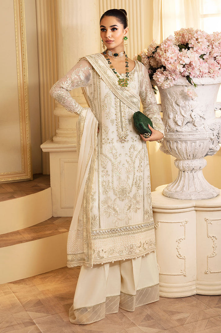Gulaal | Embroidered Chiffon 24 | Delphine - Saira Saqlain