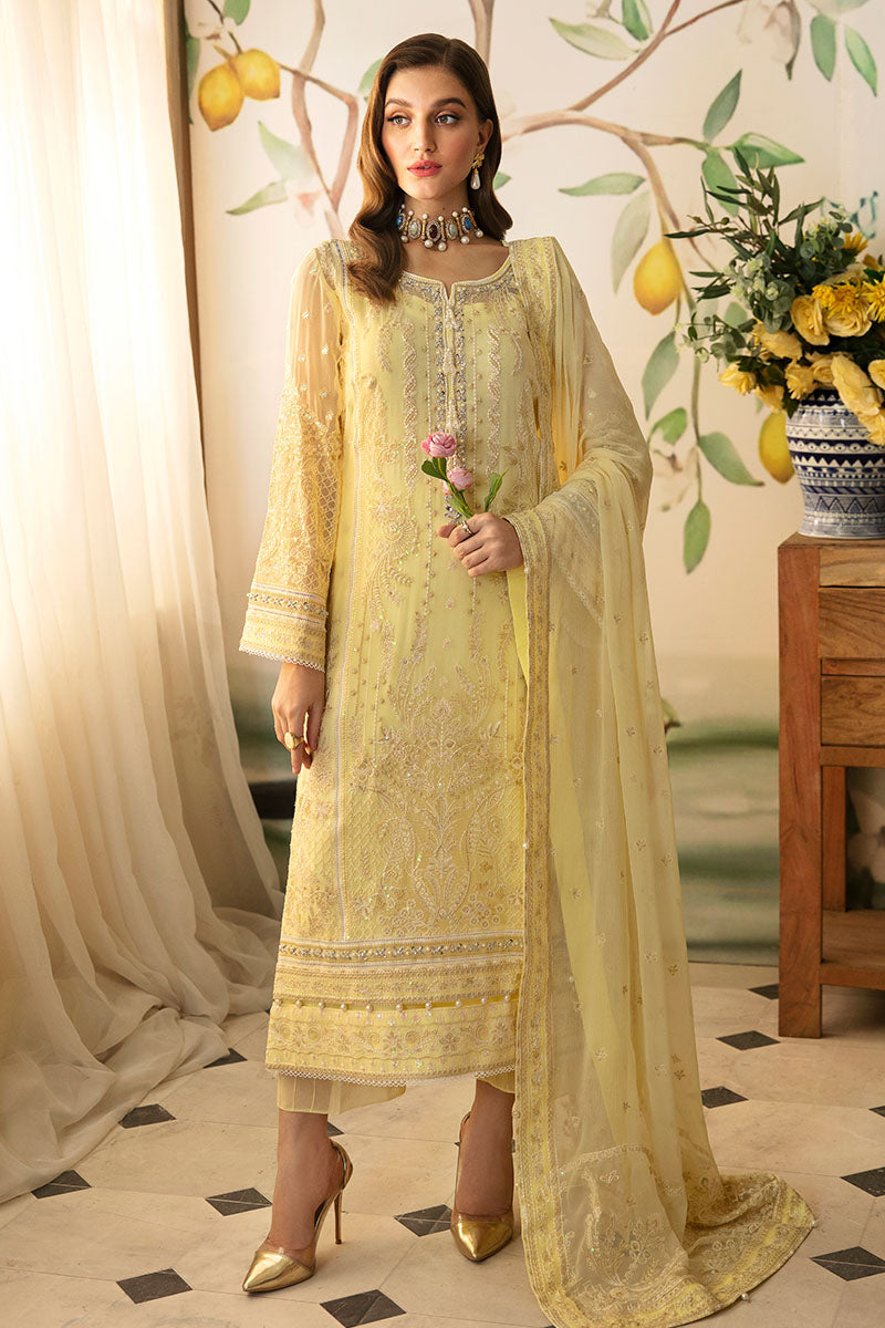 Gulaal | Embroidered Chiffon 24 | Estrella - Saira Saqlain