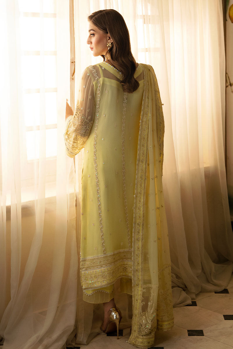 Gulaal | Embroidered Chiffon 24 | Estrella - Saira Saqlain