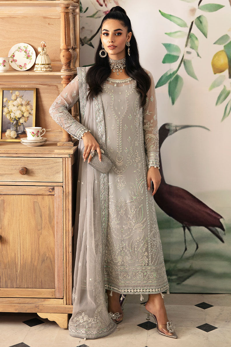 Gulaal | Embroidered Chiffon 24 | Aubrey - Saira Saqlain