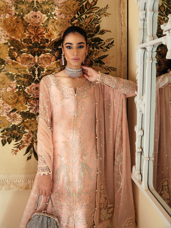Gulaal | Embroidered Chiffon 23 | ROSALIE GL-EC-23V1-03 - Saira Saqlain