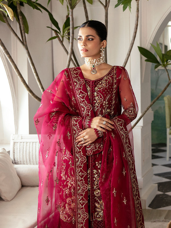 Gulaal | Embroidered Chiffon 23 | SAMARA GL-LP-V2-16 - Saira Saqlain