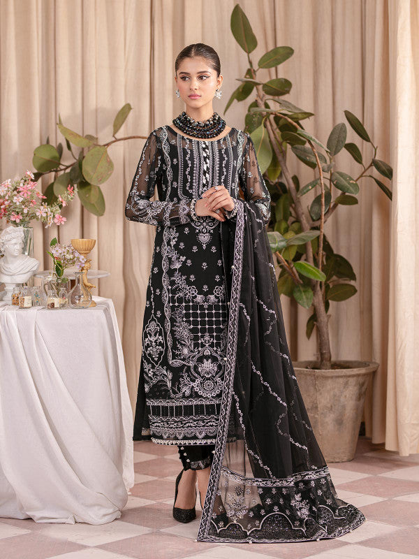 Gulaal | Embroidered Chiffon 23 | MAHJABEEN UC-01 - Saira Saqlain