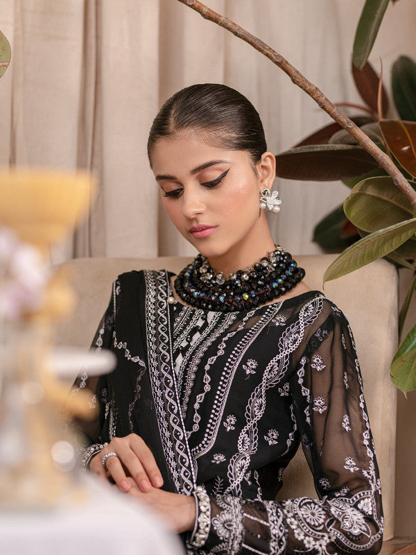 Gulaal | Embroidered Chiffon 23 | MAHJABEEN UC-01 - Saira Saqlain