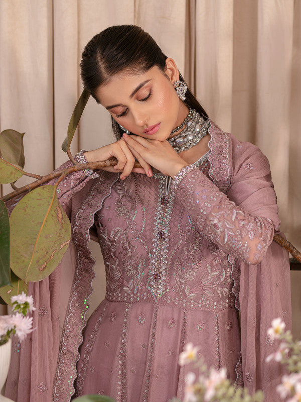 Gulaal | Embroidered Chiffon 23 | EZRAH UC-03 - Saira Saqlain