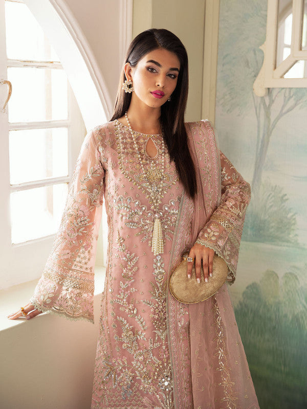 Gulaal | Embroidered Chiffon 23 | AYSEL GL-LP-V2-11 - Saira Saqlain