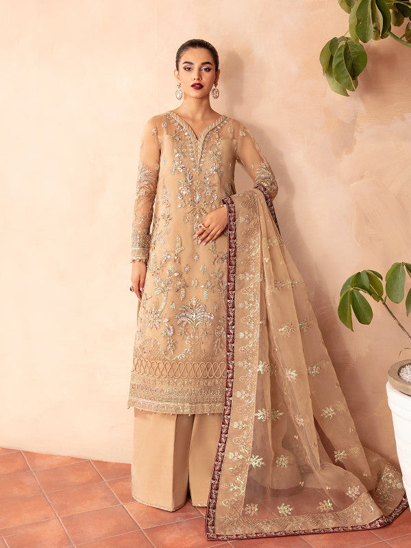 Gulaal | Embroidered Chiffon 23 | EMILIA GL-LP-V2-14 - Saira Saqlain