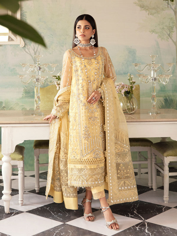 Gulaal | Embroidered Chiffon 23 | ANIYA GL-LP-V2-10 - Saira Saqlain