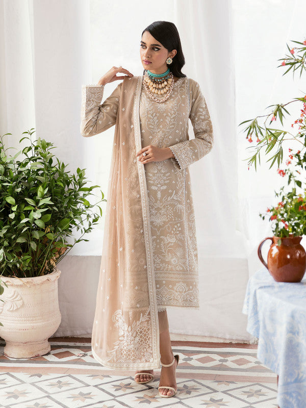 Gulaal | Embroidered Chiffon 23 | Meraki - Saira Saqlain