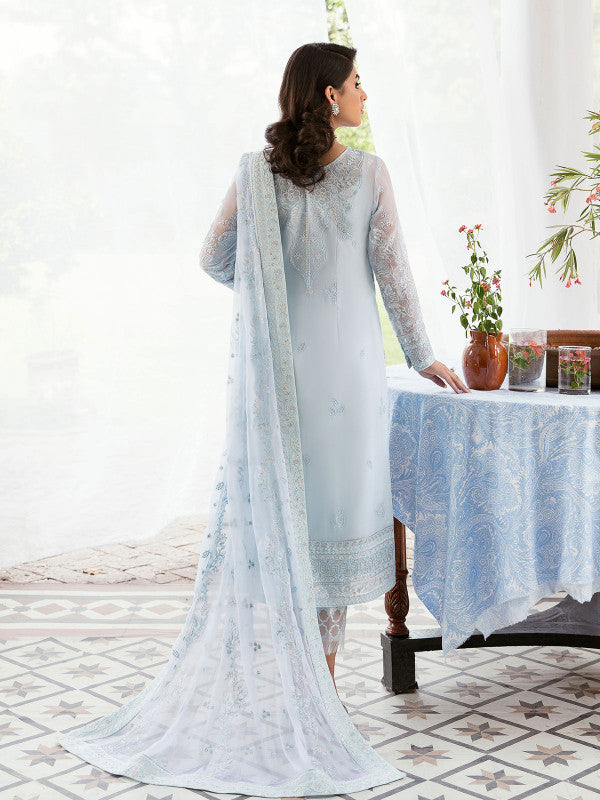 Gulaal | Embroidered Chiffon 23 | Wisteria - Saira Saqlain