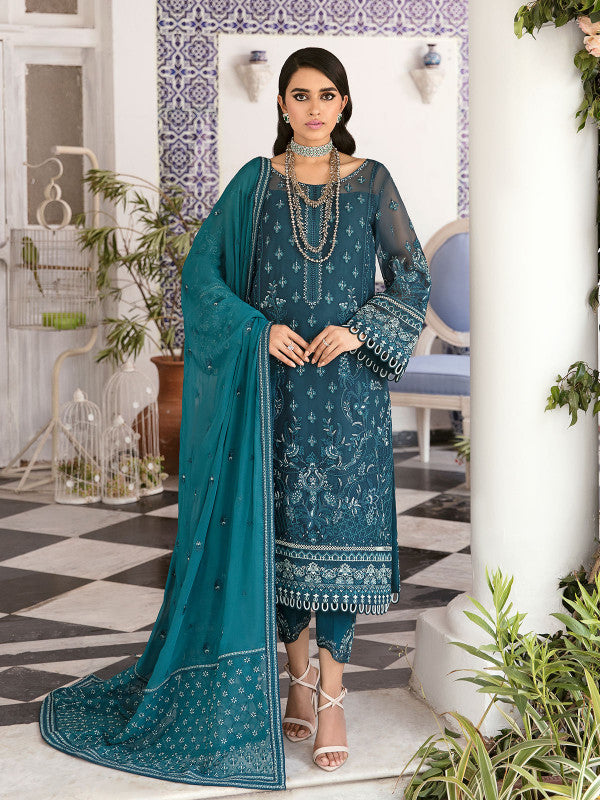 Gulaal | Embroidered Chiffon 23 | Reyah - Saira Saqlain