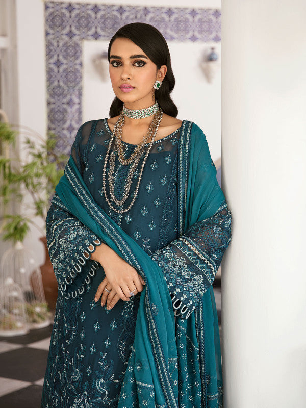 Gulaal | Embroidered Chiffon 23 | Reyah - Saira Saqlain