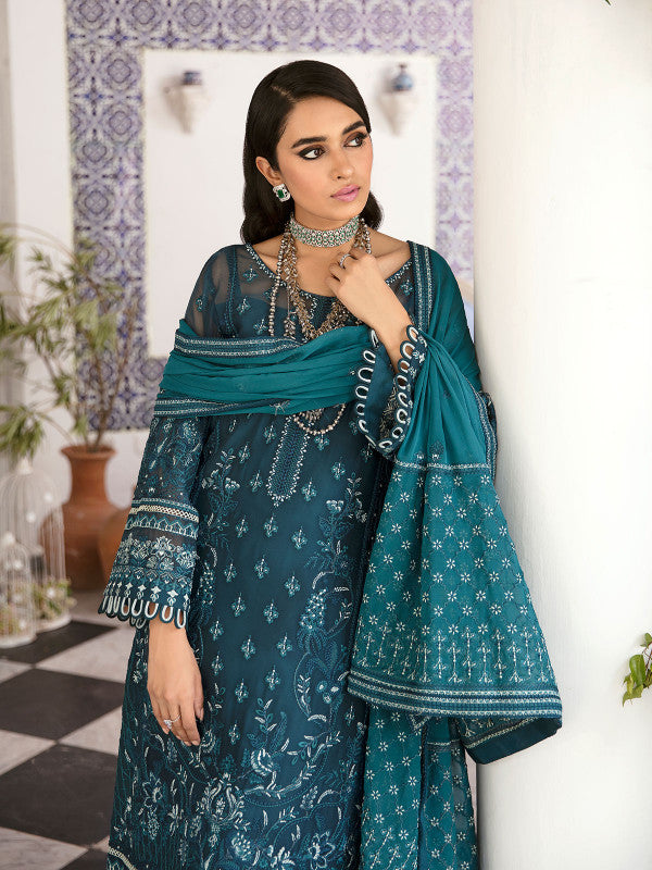 Gulaal | Embroidered Chiffon 23 | Reyah - Saira Saqlain