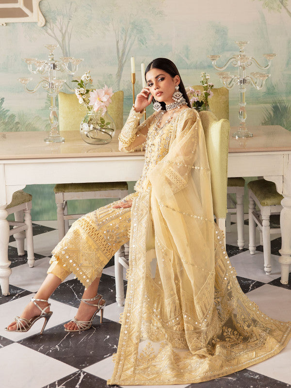 Gulaal | Embroidered Chiffon 23 | ANIYA GL-LP-V2-10 - Saira Saqlain