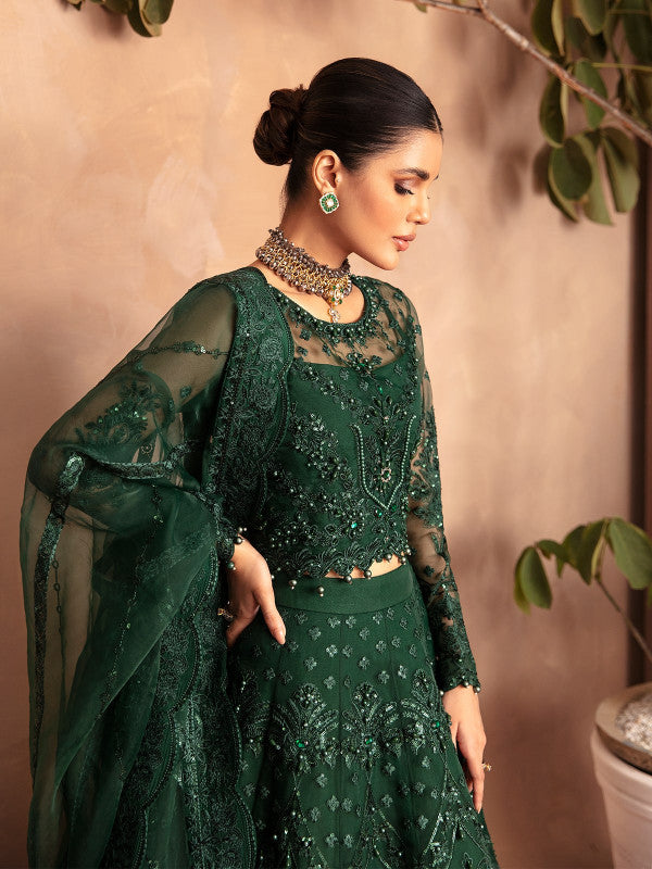 Gulaal | Embroidered Chiffon 23 | AURORA GL-LP-V2-18 - Saira Saqlain