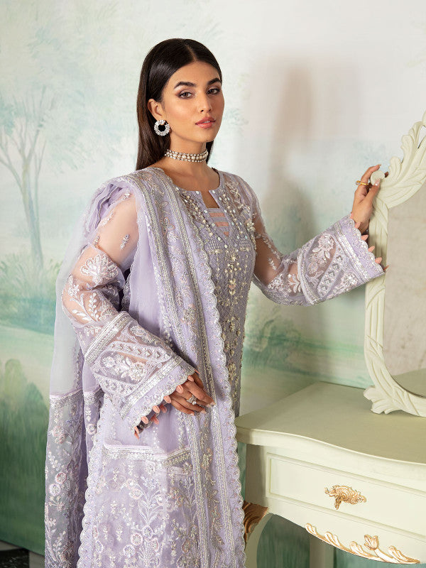 Gulaal | Embroidered Chiffon 23 | LIANA GL-LP-V2-17 - Saira Saqlain