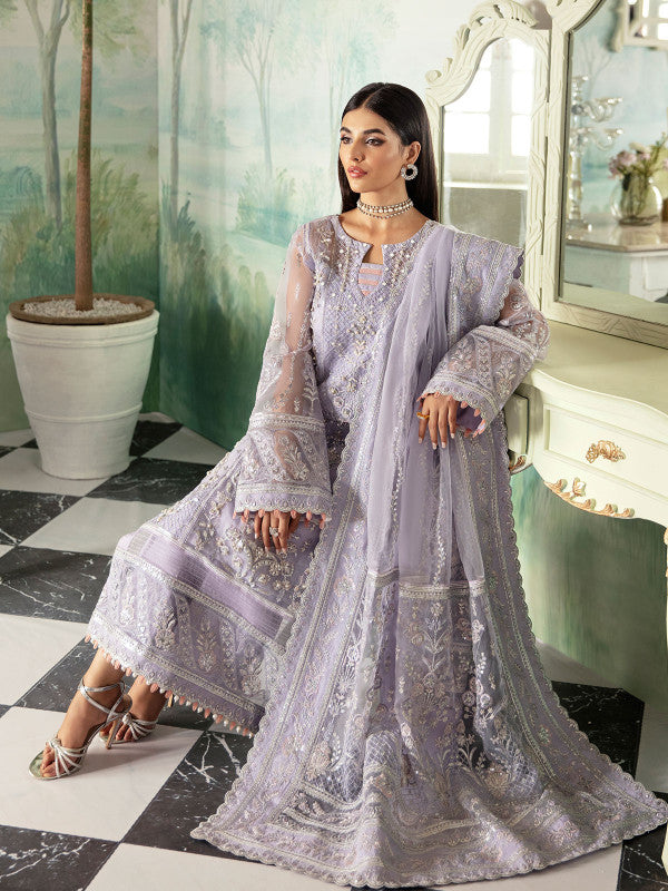 Gulaal | Embroidered Chiffon 23 | LIANA GL-LP-V2-17 - Saira Saqlain
