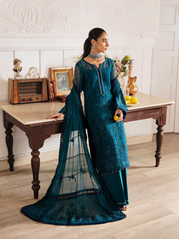 Gulaal | Embroidered Chiffon 23 | MARLEEN GL-EC-23V1-08 - Saira Saqlain