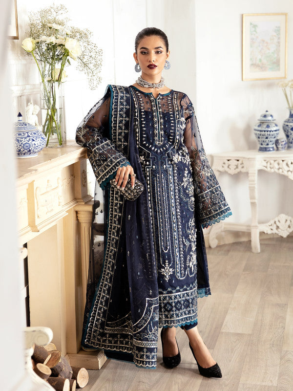 Gulaal | Embroidered Chiffon 23 | SABELA GL-LP-V2-15 - Saira Saqlain