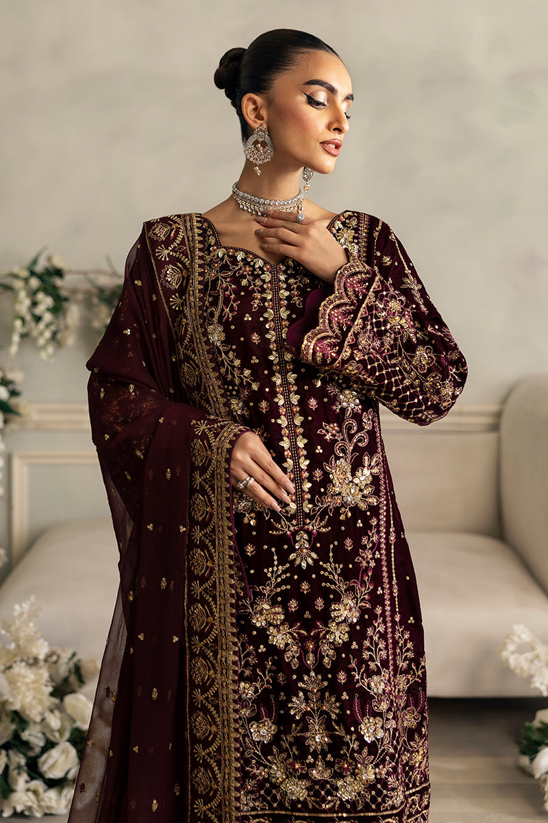 Gulaal | Celeste Velvet 24 | Ember - Saira Saqlain