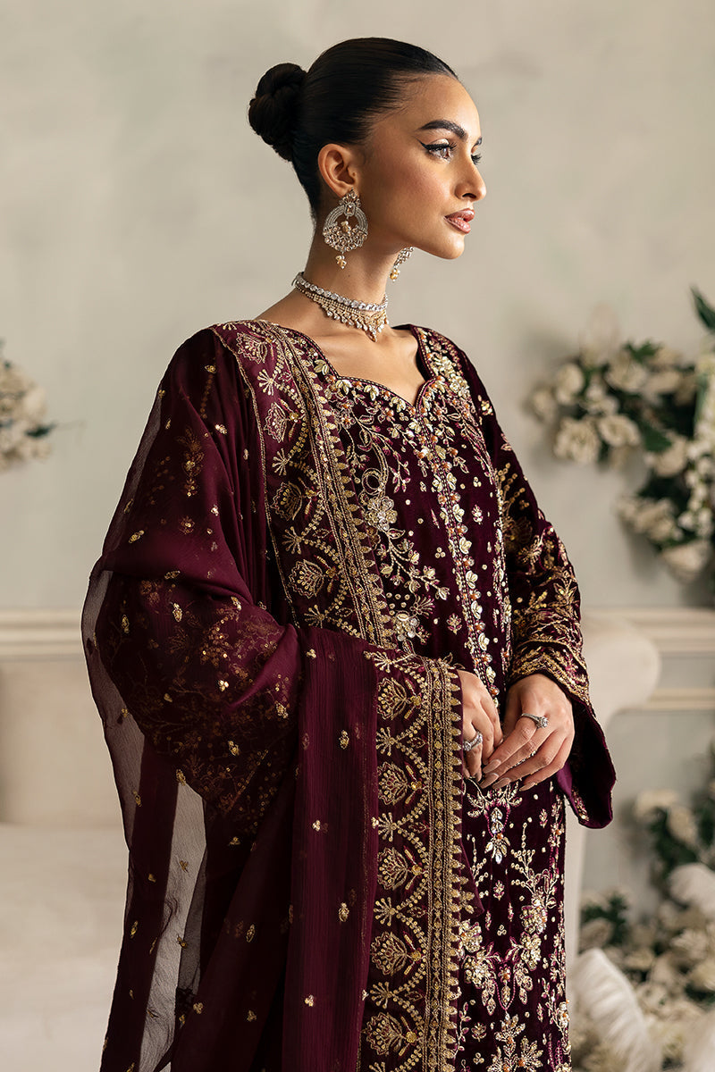 Gulaal | Celeste Velvet 24 | Ember - Saira Saqlain