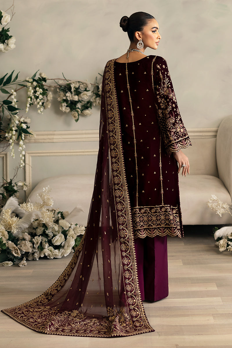 Gulaal | Celeste Velvet 24 | Ember - Saira Saqlain