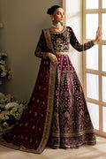 Gulaal | Celeste Velvet 24 | Carmine - Saira Saqlain
