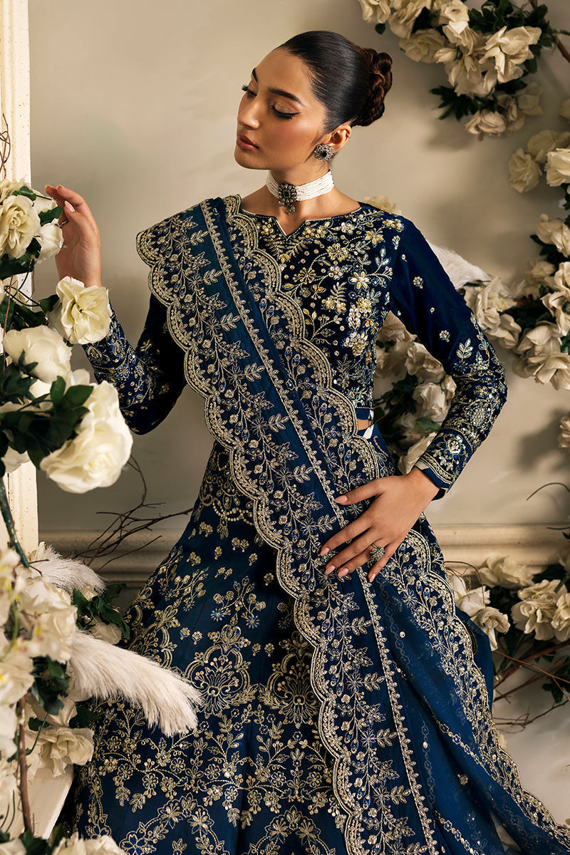 Gulaal | Celeste Velvet 24 | Haze - Saira Saqlain
