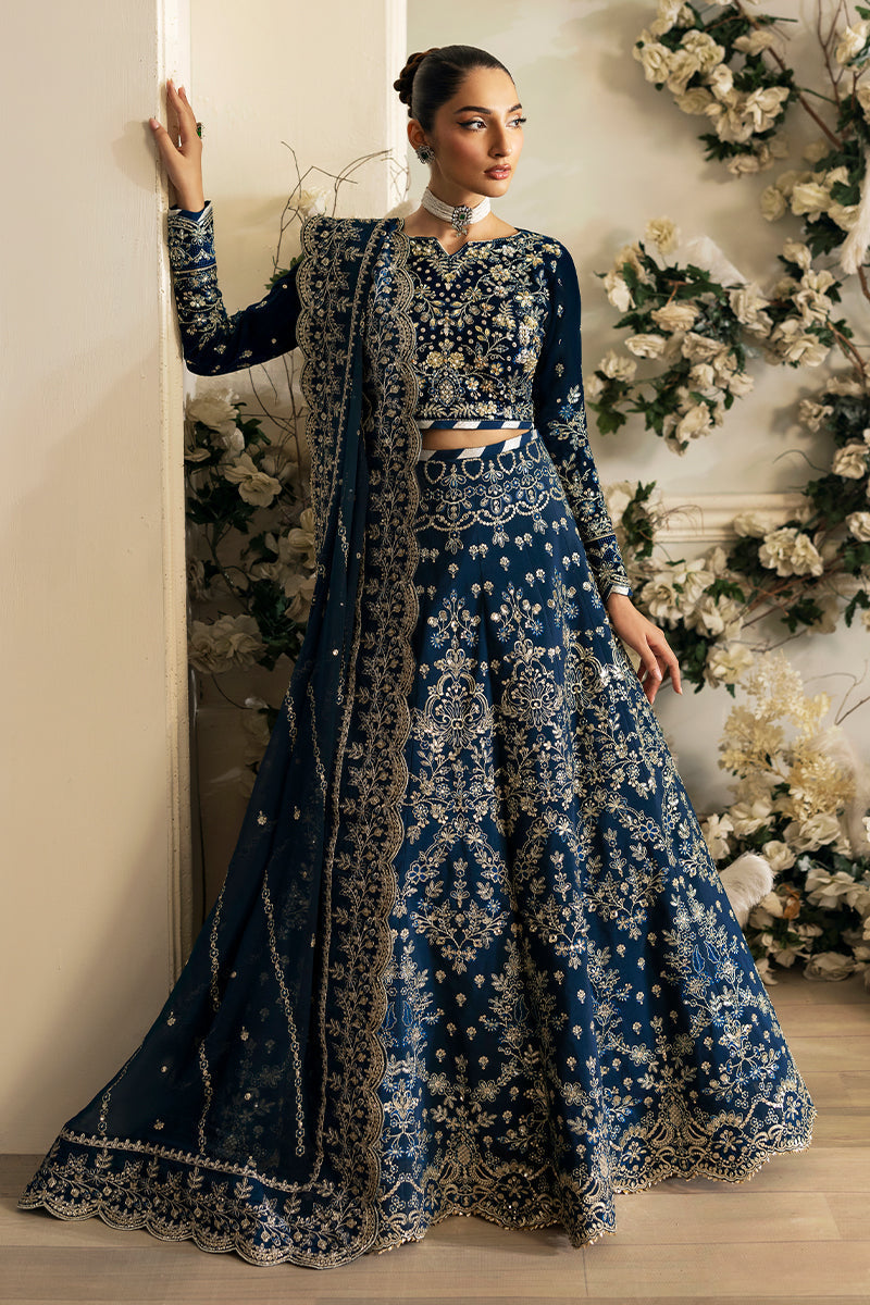 Gulaal | Celeste Velvet 24 | Haze - Saira Saqlain