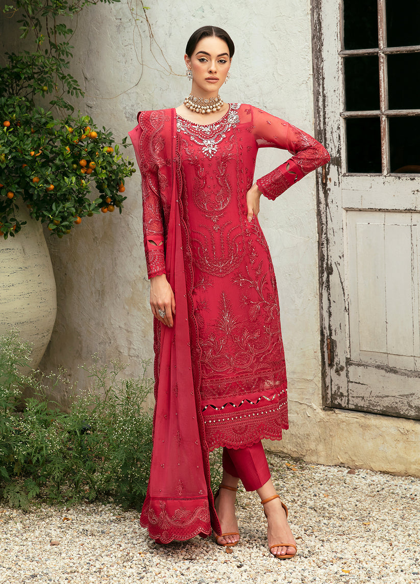 Gulaal | Embroidered Chiffon Eid Collection | ULMARIA - Saira Saqlain