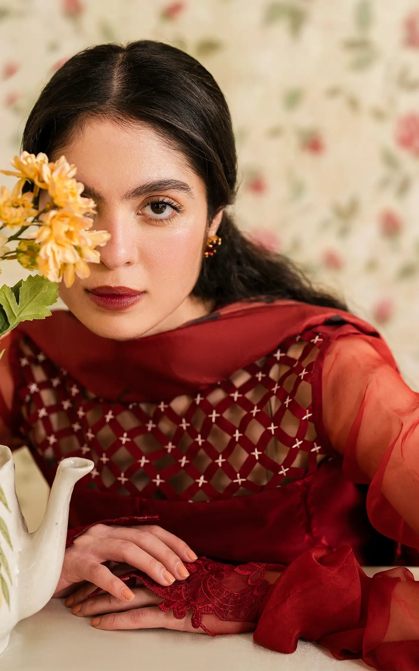 Asifa and Nabeel | Meraki Vintage 25 | Gulaal (MVL25-20) - Saira Saqlain