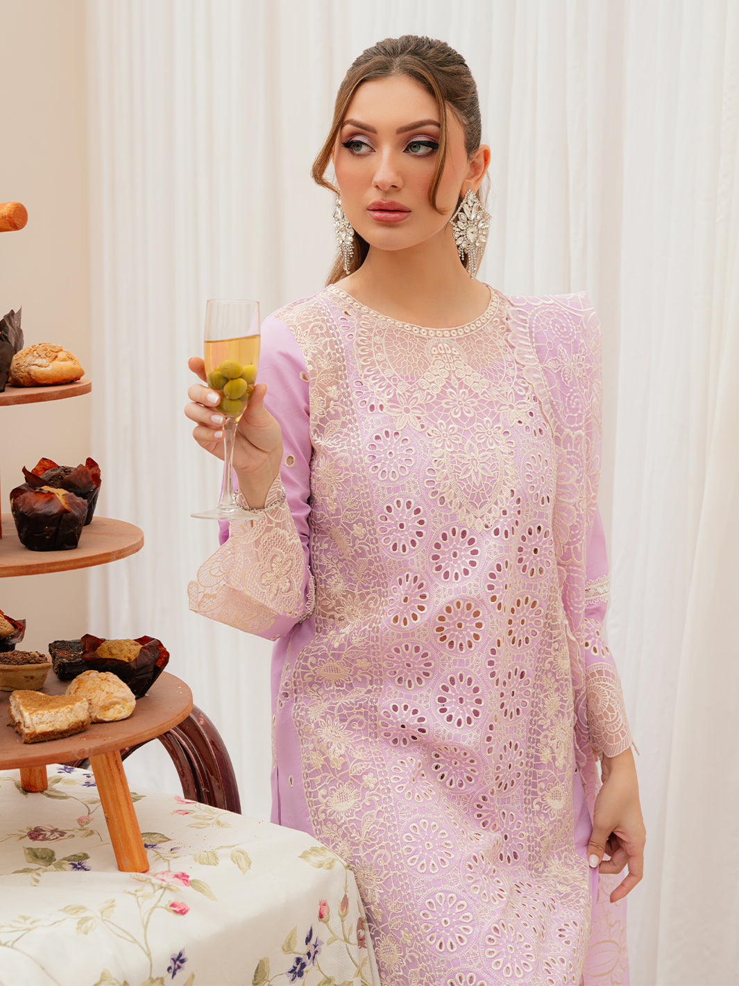 Mahnur | Allenura Luxury Lawn 24 | HARMONY - Saira Saqlain