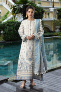 Mushq | Seraph Jacquard Lawn 25 | Calafia - Saira Saqlain