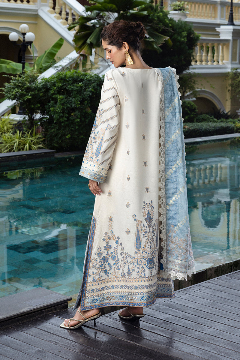Mushq | Seraph Jacquard Lawn 25 | Calafia - Saira Saqlain