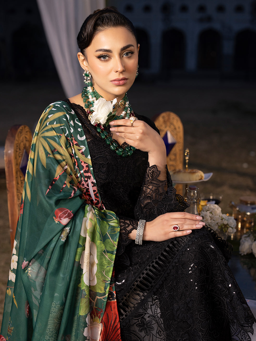 Mahnur | Mahrukh Luxury Lawn 24 | HEMAYAL - Saira Saqlain